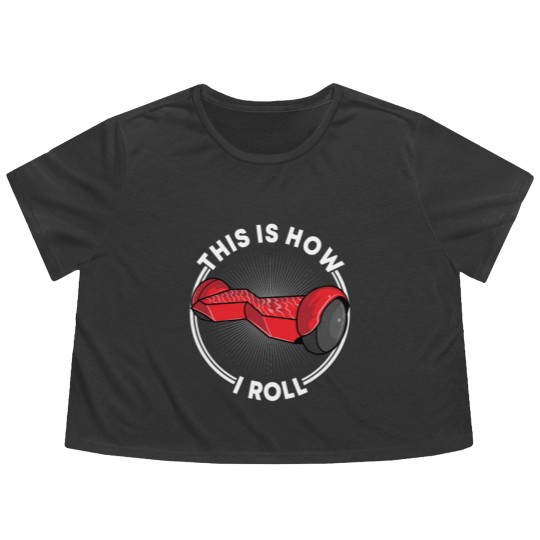 Discover Hoverboard Boys Gift, Hover Board Themed Flowy Cropped Tees