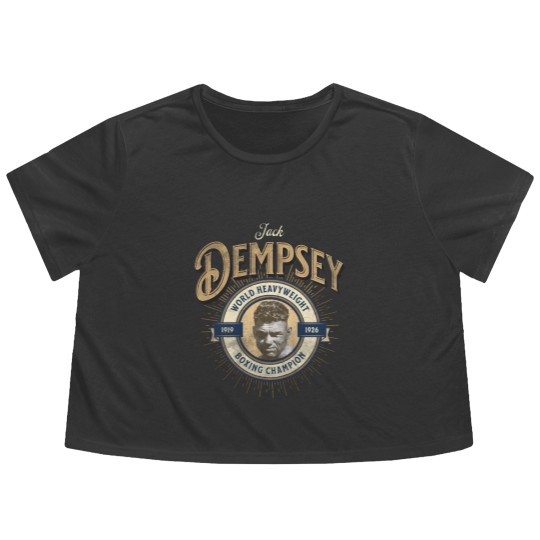 Discover Jack Dempsey Flowy Cropped Tees