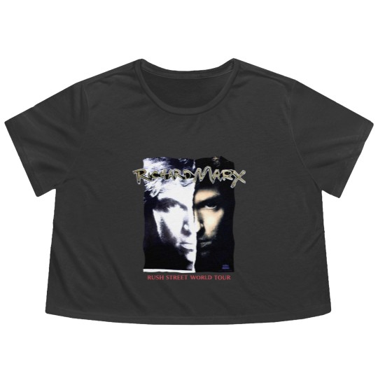 Discover Vintage 1992 Richard Marx Flowy Cropped Tees