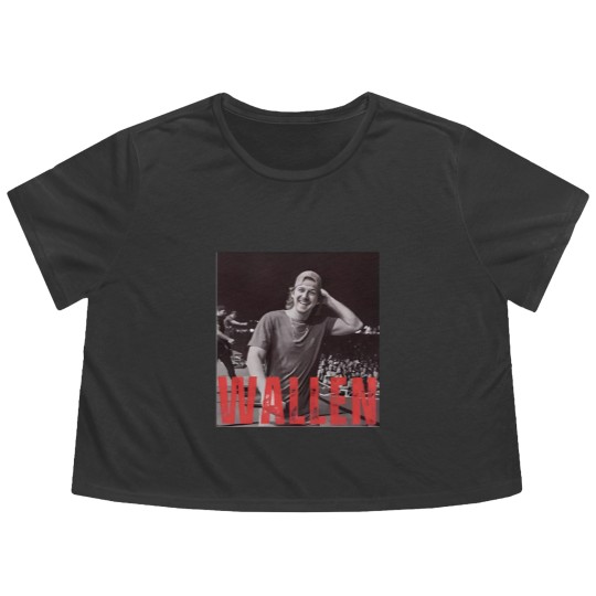 Discover Wallen Flowy Cropped Tees, Country Music Flowy Cropped Tees, Wallen Country Music Flowy Cropped Tees, Country Concert Flowy Cropped Tees, Wallen Country Music Flowy Cropped Tees