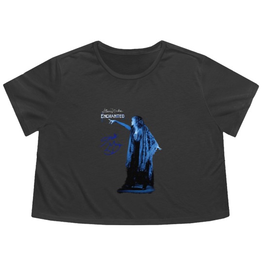 Discover Stevie Nicks Flowy Cropped Tees, Stevie Nicks Vintage Flowy Cropped Tees, The Gypsy Girl Flowy Cropped Tees,