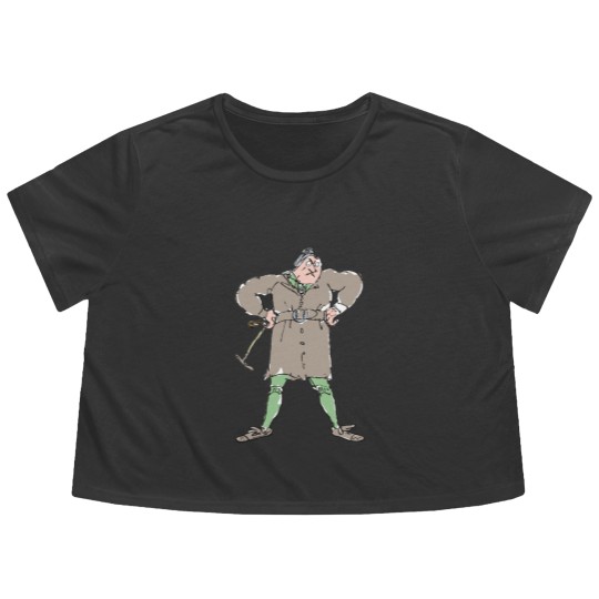 Discover Matilda - Miss Trunchbull - Roald Dahl _amp_ Quentin Blake Flowy Cropped Tees