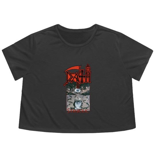 Discover Death - Symbolic Flowy Cropped Tees