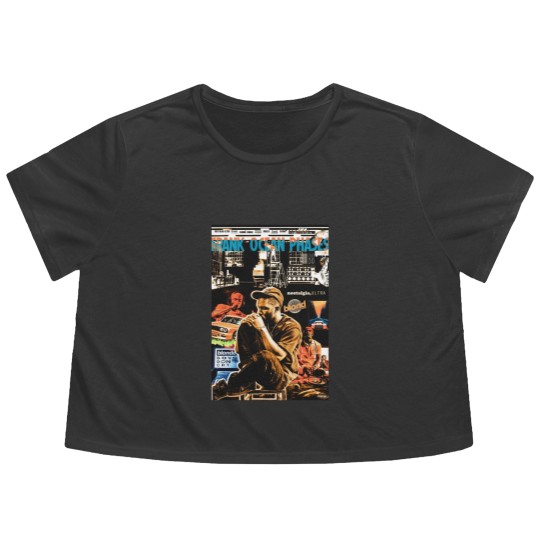 Discover Frank Ocean Phases Collage Flowy Cropped Tees