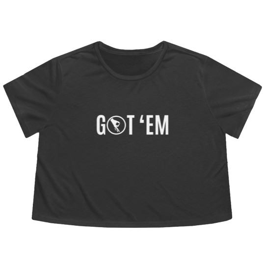 Discover Got 'Em Finger Circle Game - Got Em Finger Circle Game - Flowy Cropped Tees
