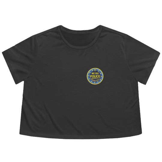 Discover Nashville Metropolitan Police | Classic Flowy Cropped Tees