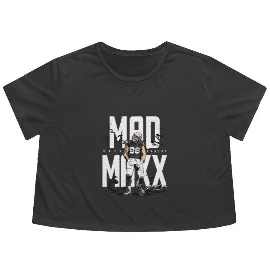Discover Maxx Crosby Las Vegas Mad Maxx - Maxx Crosby - Flowy Cropped Tees