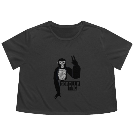 Discover gorilla Tag Gorilla Flowy Cropped Tees