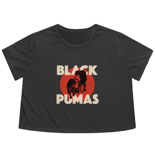 Discover BLACK PUMAS Flowy Cropped Tees