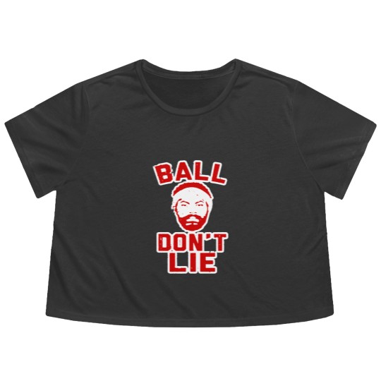Discover BALL DONT LIE FUNNY RASHEED WALLACE Flowy Cropped Tees