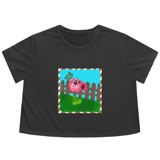 Discover Sweet Pea - Plants Vs Zombies - Flowy Cropped Tees