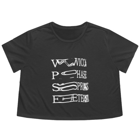 Discover Wicca Phase Springs Eternal Merch Wicca Phase Springs Eternal Skull Unisex Flowy Cropped Tees Blend Flowy Cropped Tees Flowy Cropped Tees