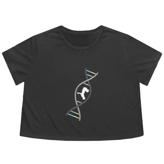 Discover Parkour, Freerunning, Backflip, DNS, Freestyle, Ac Flowy Cropped Tees