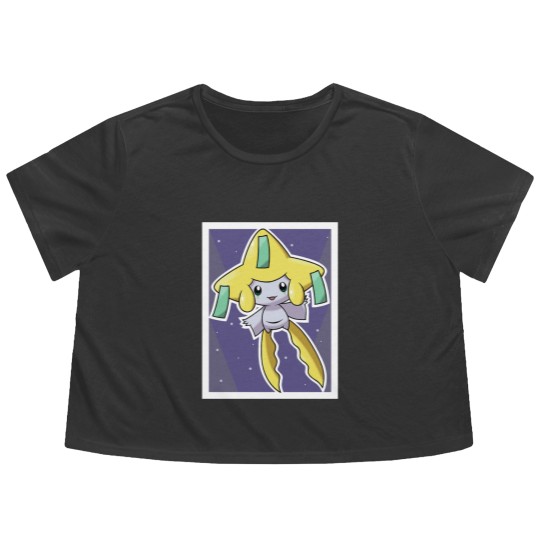 Discover Jirachi Flowy Cropped Tees