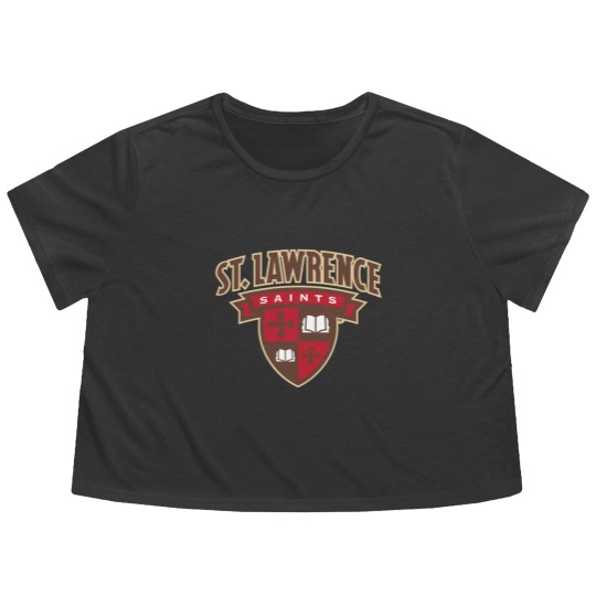 Discover St Lawrence University saints Flowy Cropped Tees