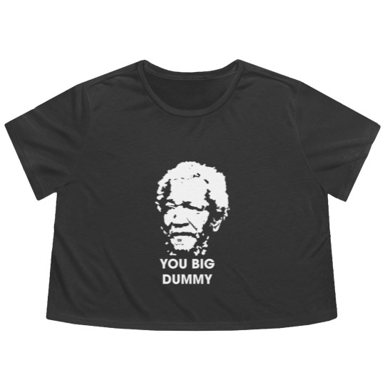 Discover You big dummy sanford and son gifr art vintage retro Flowy Cropped Tees
