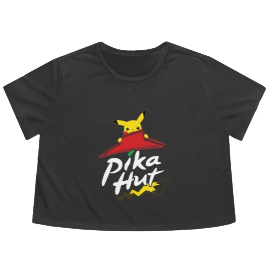 Discover Pika Hut Flowy Cropped Tees , Women's Flowy Cropped Tees Triblend Flowy Cropped Tees Flowy Cropped Tees