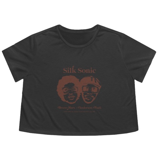 Discover Vintage Bruno Mars planet 2023 Unisex Flowy Cropped Tees