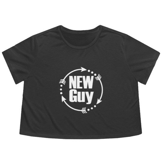 Discover New Guy Flowy Cropped Tees Flowy Cropped Tees