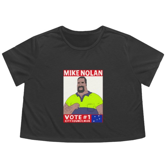 Discover Vote Mike NolanVote Mike Nolan Flowy Cropped Tees