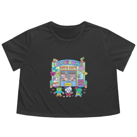 Discover Cavetown Cave Cafe Flowy Cropped Tees, Cavetown merch, Cavetown Flowy Cropped Tees, Lemon Boy