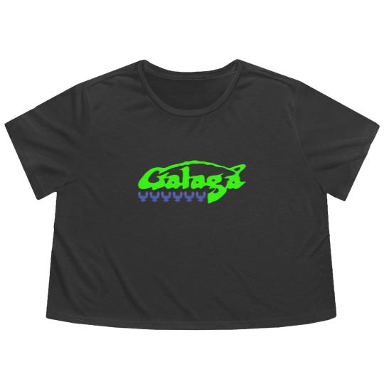 Discover Galaga - Galaga - Flowy Cropped Tees