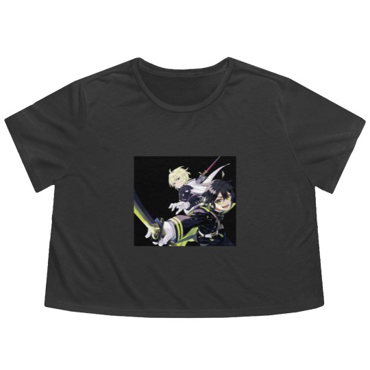Discover Seraph of the End Flowy Cropped Tees