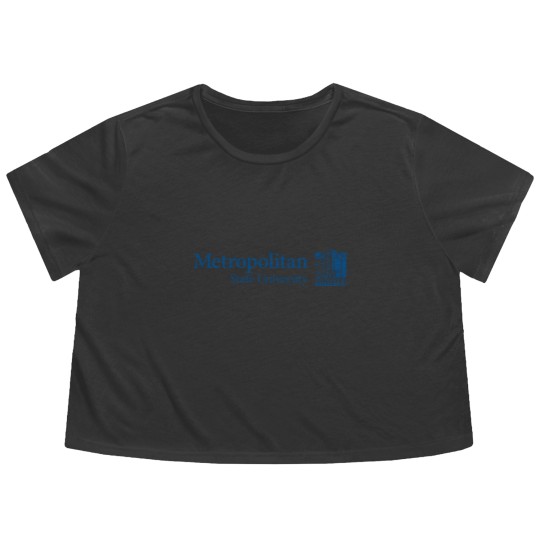 Discover Metropolitan State University (Metro State) Flowy Cropped Tees