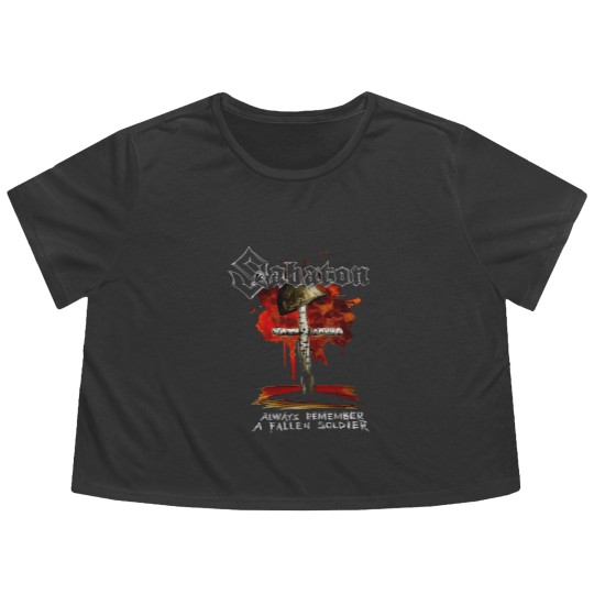 Discover Cover design bestselling and  sabaton sale Flowy Cropped Tees