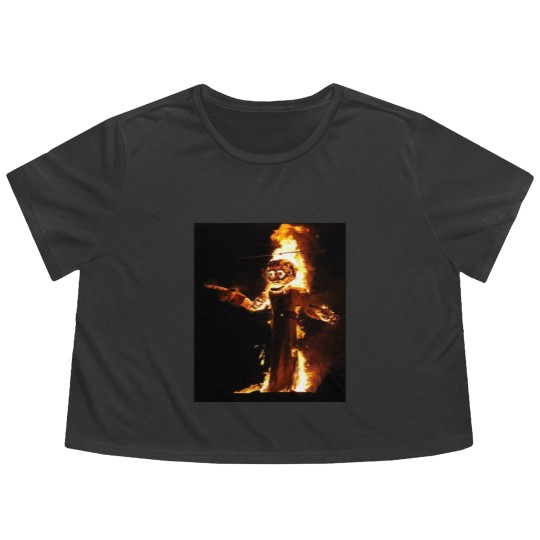 Discover Zozobra Flowy Cropped Tees