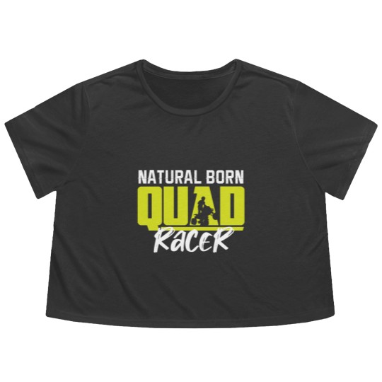 Discover Quad Racer Flowy Cropped Tees
