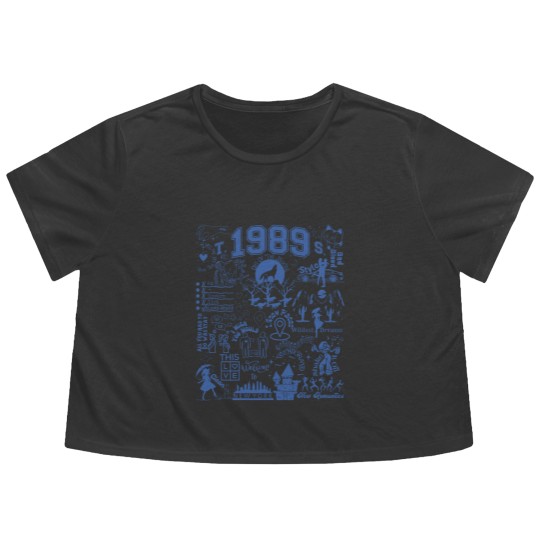 Discover Welcome to New York 1989 Deluxe Version Flowy Cropped Tees