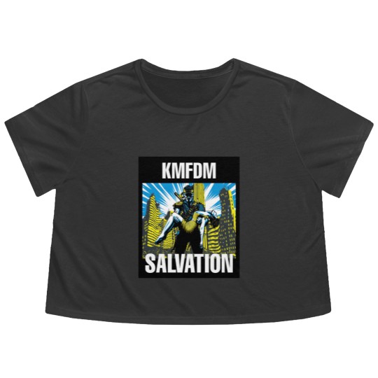 Discover salvation  KMFDM Flowy Cropped Tees