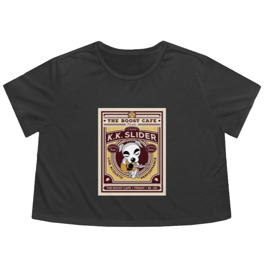 Discover K.K Slider Flowy Cropped Tees