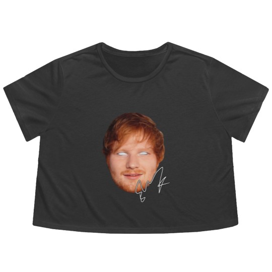 Discover Ed Shee Big Face Rap Flowy Cropped Tees Flowy Cropped Tees