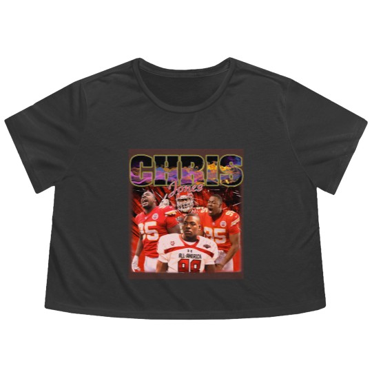 Discover Chris Jones Vintage Unisex Flowy Cropped Tees