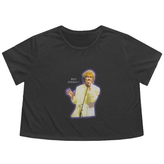 Discover Vintage 1993 Rod Stewart A Night To Remember Tour Flowy Cropped Tees