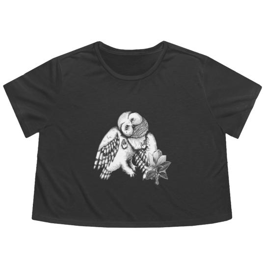 Discover Songs Ohia - The Magnolia Electric Co Album Art - Jason Molina Flowy Cropped Tees