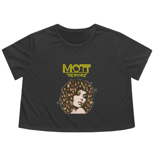 Discover Mott the hoople Flowy Cropped Tees