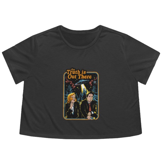 Discover The Truth Is Out There X FILES Flowy Cropped Tees Unisex Gift Men Women, The X Files Flowy Cropped Tees Gift For Fan, X Files Movie Flowy Cropped Tees, X Files Vintage Flowy Cropped Tees