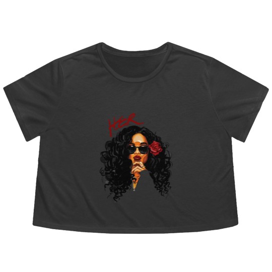 Discover H.E.R Gabriella Wilson Flowy Cropped Tees