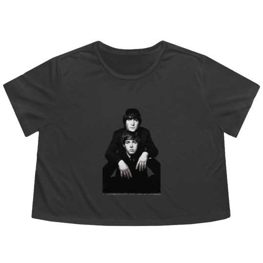 Discover Lennon McCartney - The Art of Anne Mitchell Flowy Cropped Tees