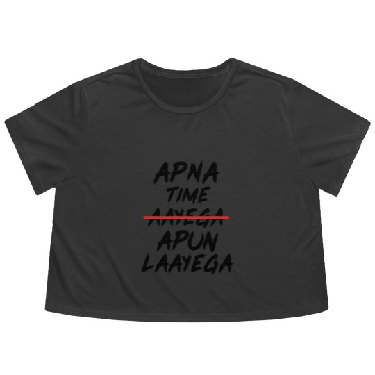 Discover APNA TIME APUN LAAYEGA Flowy Cropped Tees