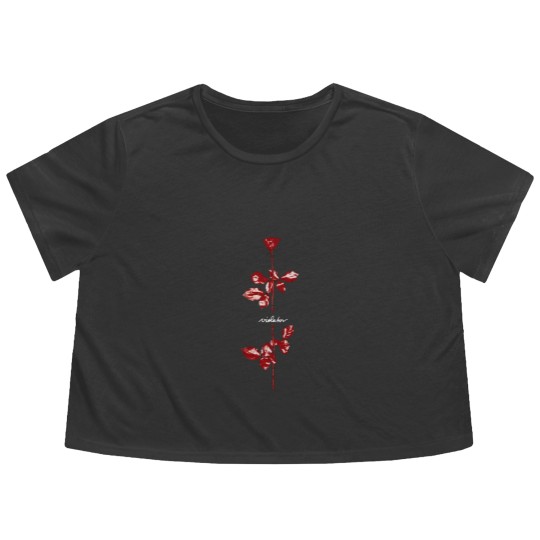 Discover New wave 80s - Depeche Mode - Flowy Cropped Tees