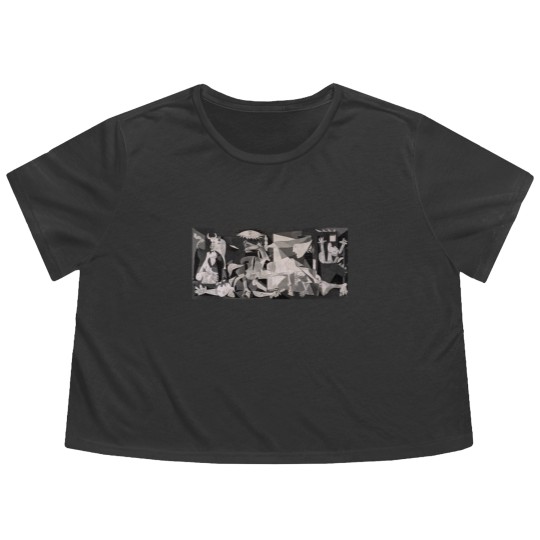 Discover Guernica (HQ) Flowy Cropped Tees