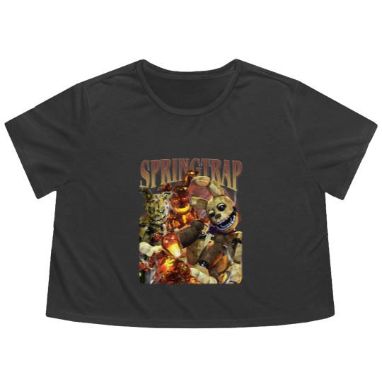 Discover Springtrap Five Nights At Freddy's Flowy Cropped Tees