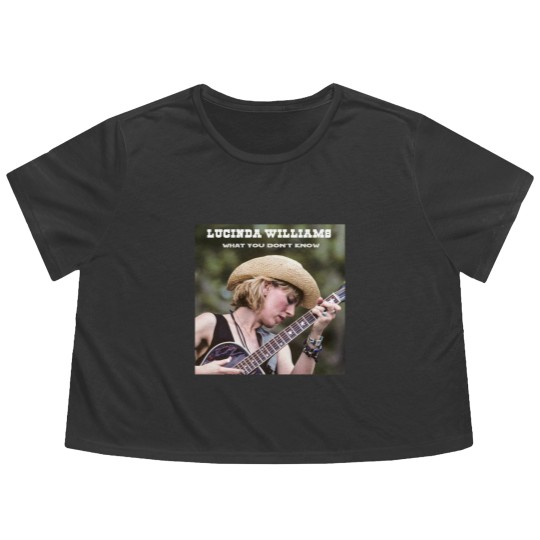 Discover LUCINDA WILLIAMS Classic Flowy Cropped Tees