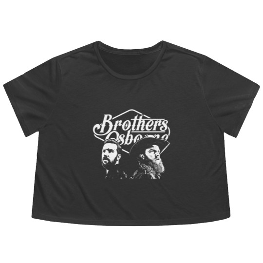 Discover Brother Osborne Flowy Cropped Tees