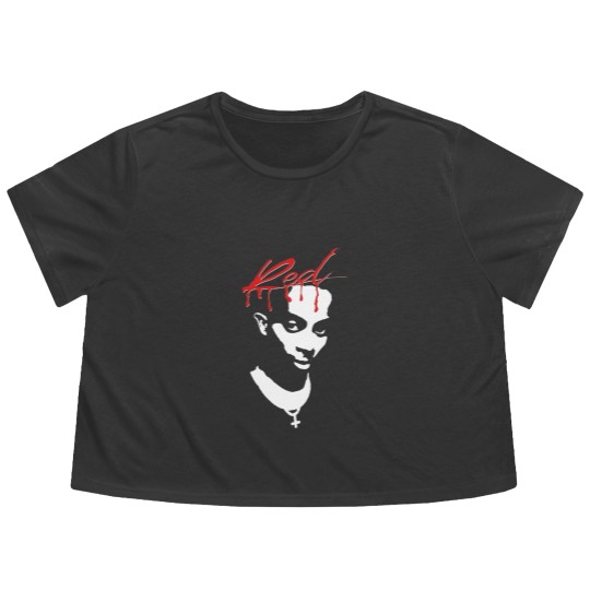 Discover PLAYBOI CARTI Flowy Cropped Tees | Whole Lotta Red Album Merch Promo Flowy Cropped Tees