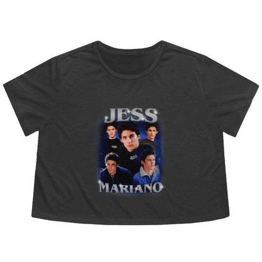 Discover Jess Mariano Classic  Essential Flowy Cropped Tees